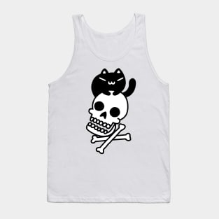 Cat And Crossbones Tank Top